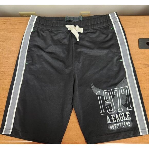 American Eagle black Athletic Shorts Size Medium - Picture 1 of 5